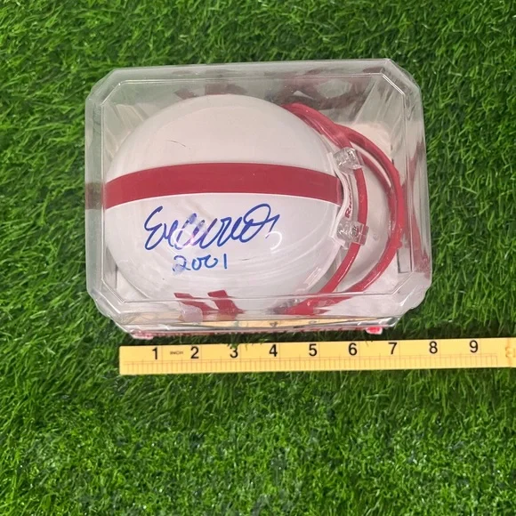 Eric Crouch Autographed Riddell Mini Helmet NCAA Nebraska Cornhuskers - Picture 13 of 16